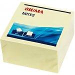 Sigma Bloček žlutý, 75x75 mm 6ks – Hledejceny.cz