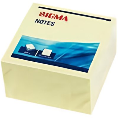 Sigma Bloček žlutý, 75x75 mm 6ks – Hledejceny.cz