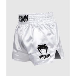 Venum Muay Thai šortky classic White/Black