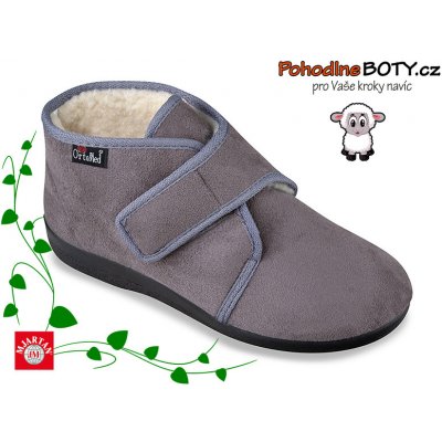 Mjartan dámská domácí obuv kotníkové papuče 815 – Sleviste.cz