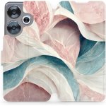 Mobiwear - Xiaomi Poco F6 5G - VP33S Růžový a zelenkavý mramor – Zboží Živě