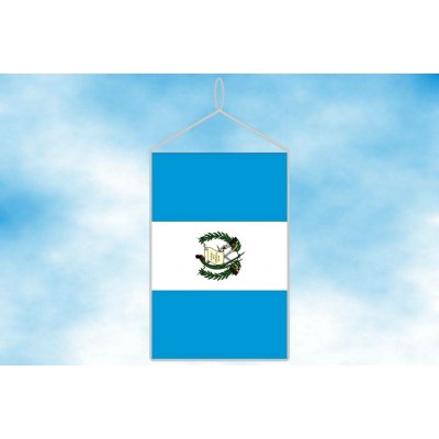 LIBEA, s.r.o. Guatemala stolní vlaječka Uchycení: Šňůrka (pro zavěšení) – Hledejceny.cz