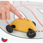 Trihorse Autíčko Finger Car žluté se závodní dráhou – Hledejceny.cz