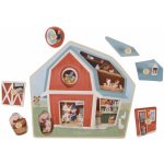 Little Dutch vkládací puzzle Farma – Zboží Dáma