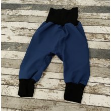 Yháček Softshellové kalhoty letní modré