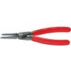 Kleště kulaté KNIPEX - Kleště precizní, na pojistné kroužky Ø 40-100mm - vnitřní - 180mm, velké opěrné plochy na hrotech (4811J3)