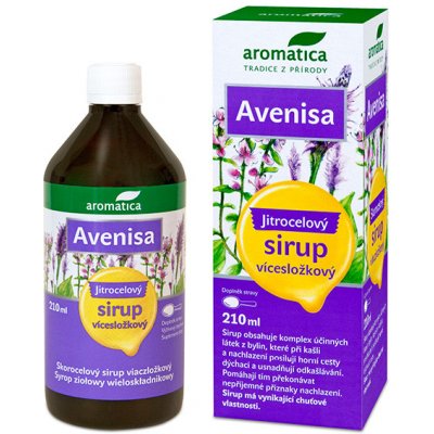 Aromatica AVENISA JITROCEL SIRUP 210 ml – Zboží Mobilmania