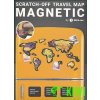 Nástěnné mapy Travel Map dodavatel nástěnná mapa Svět stírací Magnetic World