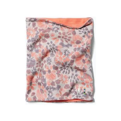 Smartwool nákrčník Smartwool Thrm Merino Coral Reef Floral – Zboží Mobilmania