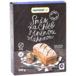Nominal Bezlepková směs na chléb s lněnou vláklinou 0,5 kg – Hledejceny.cz