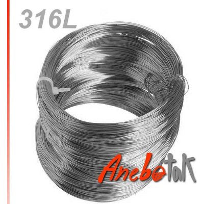Drát z nerezové oceli 316L měkký, 1 mm, svitek 100 m – Hledejceny.cz