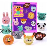 Make it real Přívěsek na klíče roztomilé chlupaté koule – Zboží Dáma