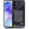 Pouzdro a kryt na mobilní telefon Samsung Picasee silikonové Samsung Galaxy A55 5G Kazma BUĎTE TROCHU YESMANI čiré