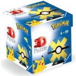 RAVENSBURGER 3D Puzzleball Pokémon Quick Ball 54 ks – Zboží Mobilmania