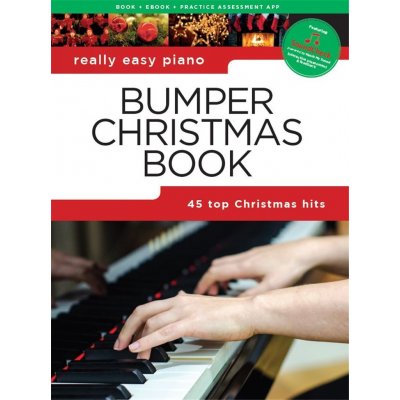 Really Easy Piano Bumper Christmas Book jednoduch vnon melodie a koledy pro klavír 1159279