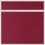 VMS VISION Stolový akustický paraván AKUSTIK ekoTAB ostrý roh 80 x 80 cm bordó – Zboží Mobilmania