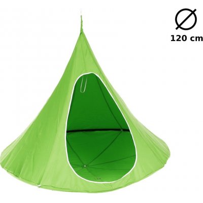 Kondela KLORIN NEW KIDS CACOON HAMMOCK zelená – Zboží Mobilmania