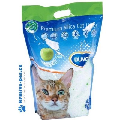 Duvo+ Cat silikagel jablko 5 l – Zboží Mobilmania