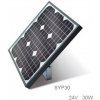 Příslušenství k plotu Fotovoltaický panel 24V, 30W pro baterie PSY24