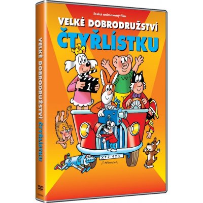 Velké dobrodružství Čtyřlístku DVD – Hledejceny.cz