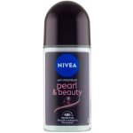 Nivea Pearl & Beauty Black roll-on 50 ml – Zboží Mobilmania