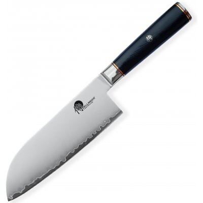 Dellinger Kuchařský nůž Santoku 180 mm Okami 3 layers AUS10 – Zbozi.Blesk.cz