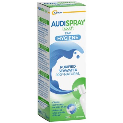 Cooper AUDISPRAY HYGIENA UŠÍ ADULT ušní sprej 50 ml – Zboží Dáma