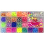 PKstar Zaplétací gumičky MAXI sada 250g v plastové krabičce 532064 – Zboží Mobilmania