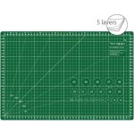 Řezací podložka TEXI GREEN 45 x 30 cm 5vrstvá zesílená – Sleviste.cz
