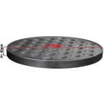 G.Gastro Pečicí plotna na crêpes - 400x400x40 mm - nerezová ocel | pro mini crêpes - kompatibilní s CGOM5 - D9783751 – Hledejceny.cz