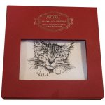 dámský kapesník s motivem kočičky – Zboží Dáma