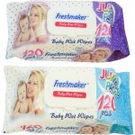 Freshmaker vlhčené ubrousky jumbo s klipem 120 ks – Sleviste.cz