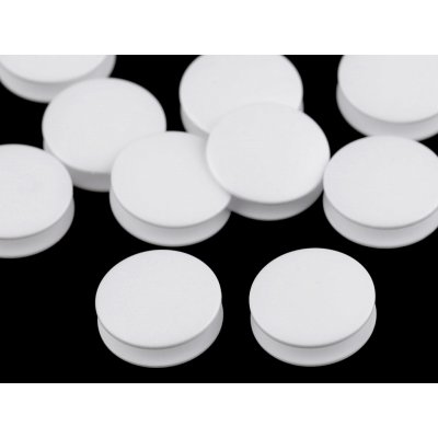 Knoflík velikost 28" cíchový dvojitý Varianta: bílá, Balení: 10 ks – Zboží Dáma