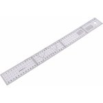 Pravítko ohebné 5x50 cm 1 50 cm transparent 1 ks – Zboží Dáma