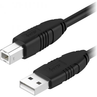 AlzaPower APW-CBUAB200B LinkCore USB-A to USB-B, 2m, černý