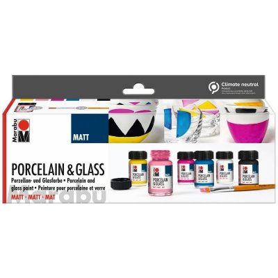 Marabu barva na porcelán sada 6 x 15 ml – Zboží Mobilmania