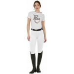Equestro Jeggings Technical Hybrid Full Grip dámské bílá – Sleviste.cz