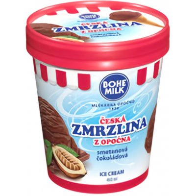 Bohemilk Premium Česká zmrzlina z Opočna Čokoláda 460ml – Zboží Mobilmania