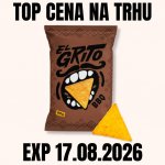 EL GRITO Kukuřičné tortilla chipsy s příchutí barbecue 90 g – Zboží Dáma