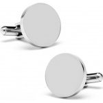 Knoflickarna.CZ manžetové knoflíčky ke gravírování kolečko – Zboží Dáma