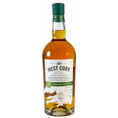 West Cork Virgin Oak Cask Finished 43% 0,7 l (holá láhev) – Hledejceny.cz