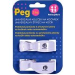 Petite&Mars Kolíček Peg bílá 2ks – Sleviste.cz