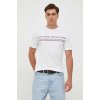 Pánské Tričko Tommy Hilfiger bavlněné tričko s potiskem MW0MW32618 bílá