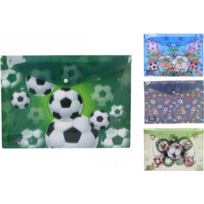 Obálka plastová s drukem Fotbal 36x26cm mix 948047 – Zboží Živě