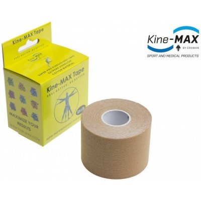 KineMAX Kinesiologický tejp MAX SUPER Cotton tělový 5 x 5 cm – Hledejceny.cz