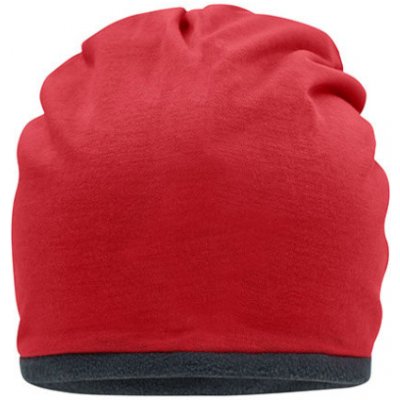 Myrtle Beach Fleecová čepice MB7131 Red – Zboží Mobilmania