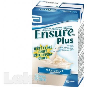 ENSURE PLUS PŘÍCHUŤ VANILKA POR SOL 1X220ML