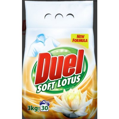 Duel Soft Lotus prací prášek 30 PD 3 kg – Zboží Mobilmania