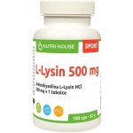 Nutri House Lysin 500 100 tablet – Hledejceny.cz