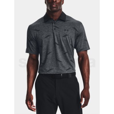 Under Armour pánské funkční tričko s krátkým rukávem PLAYOFF DEUCES JACQ POLO 1377370-001 černé – Zboží Mobilmania